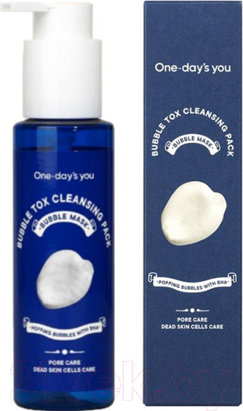 Изображение товара Маска для лица кремовая One-day's you Bubble Tox Cleansing Pack (100мл)