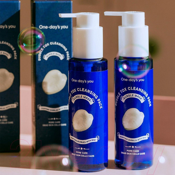 Изображение товара Маска для лица кремовая One-day's you Bubble Tox Cleansing Pack (100мл)