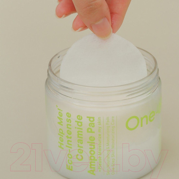 Изображение товара Пэд для лица One-day's you Help Me Eco-Intense Ceramide Ampoule Pad (90шт)