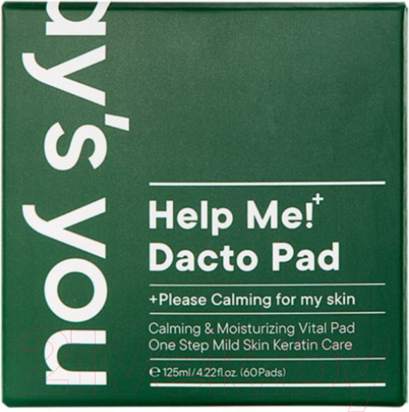 Изображение товара Пэд для лица One-day's you Help Me Dacto Pad (60шт)