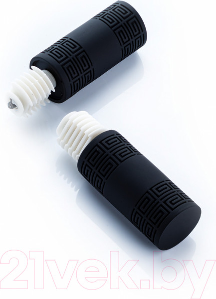 Изображение товара Карниз для штор Merry Bear Home Decor Каир одинарный (2.0м, черный матовый)