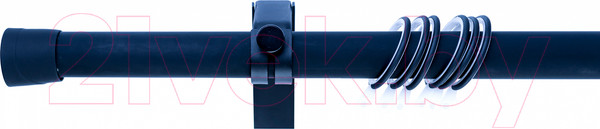 Изображение товара Карниз для штор Merry Bear Home Decor Мадрид одинарный (1.6м, темно-синий матовый)