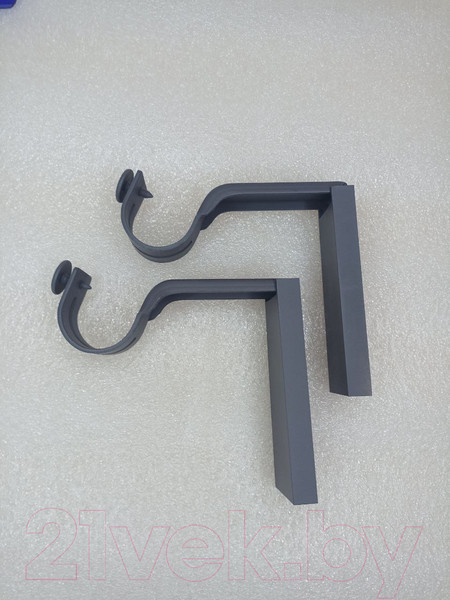 Изображение товара Карниз для штор Merry Bear Home Decor Мадрид одинарный (2.4м, серый матовый)