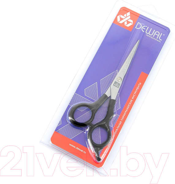 Изображение товара Ножницы парикмахерские Dewal Easy Step 2115/6.0 (черный)