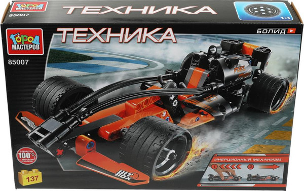 Изображение товара Конструктор Город мастеров Гоночный Болид / 85007-ZH (137эл)