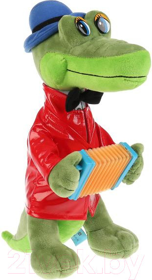 Изображение товара Мягкая игрушка Мульти-пульти Крокодил Гена с аккордеоном / V40652-21M