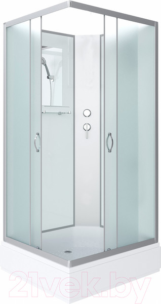Изображение товара Душевая кабина Niagara NG-33974-14QBK 90x70 (матовое стекло)