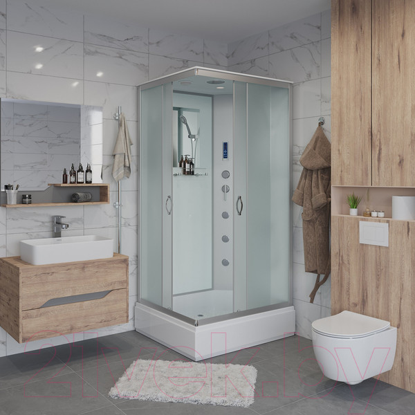 Изображение товара Душевая кабина Niagara NG-33974-14QF 90x70 (матовое стекло)