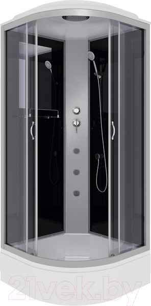 Изображение товара Душевая кабина Niagara NG-3502-14F 100x100 (тонированное стекло)