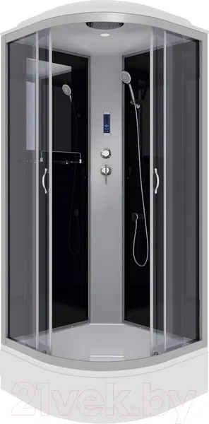 Изображение товара Душевая кабина Niagara NG-3502-14P 100x100 (тонированное стекло)