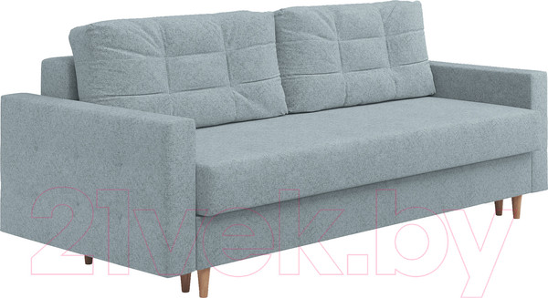 Изображение товара Диван Сонум Sсandy 110x235 (кашемир голубой/бук)