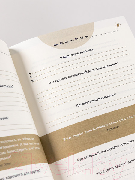 Изображение товара Ежедневник Альпина 6 минут. Ежедневник, который изменит вашу жизнь / 9785961483826 (Спенст Д.)