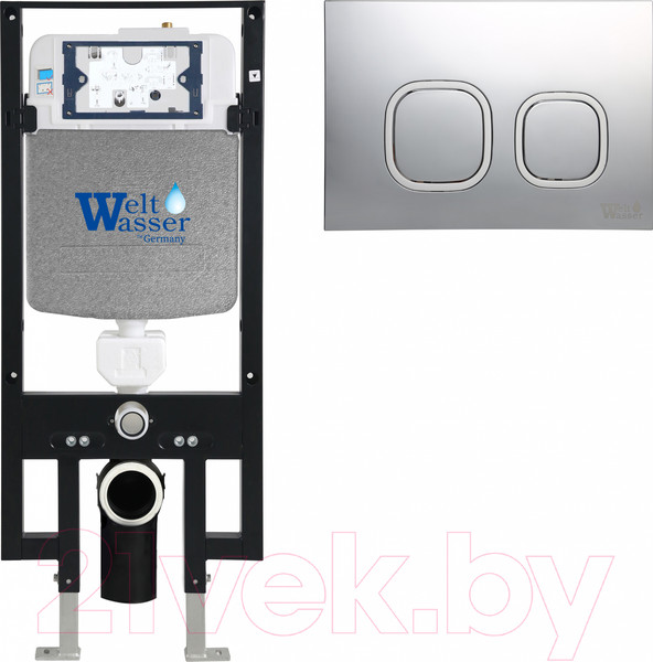 Изображение товара Инсталляция для унитаза WeltWasser Amberg 497 CR