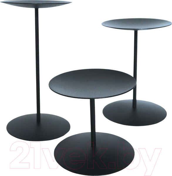 Изображение товара Набор подсвечников GALA PS058-BY (черный)