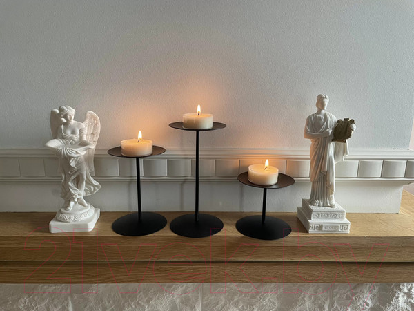 Изображение товара Набор подсвечников GALA PS058-BY (черный)