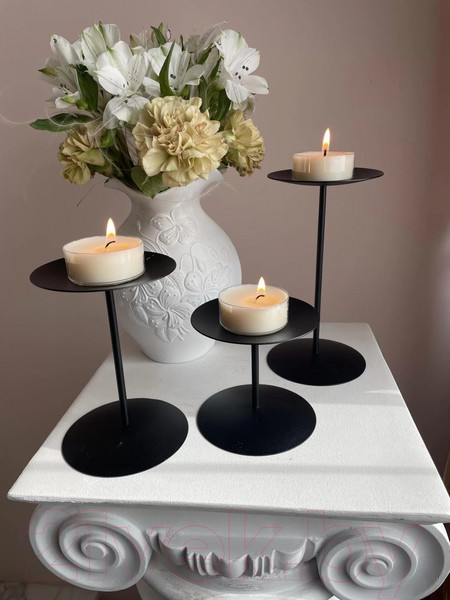 Изображение товара Набор подсвечников GALA PS058-BY (черный)