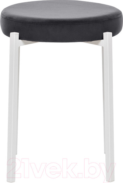 Изображение товара Табурет Импэкс Leset Авис (белый/Ultra Grafit графит)