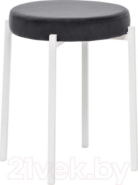 Изображение товара Табурет Импэкс Leset Авис (белый/Ultra Grafit графит)