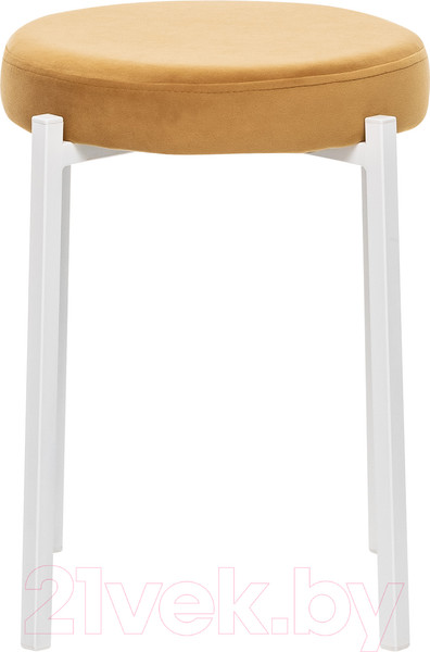Изображение товара Табурет Импэкс Leset Авис (белый/Ultra Mustard горчичный)