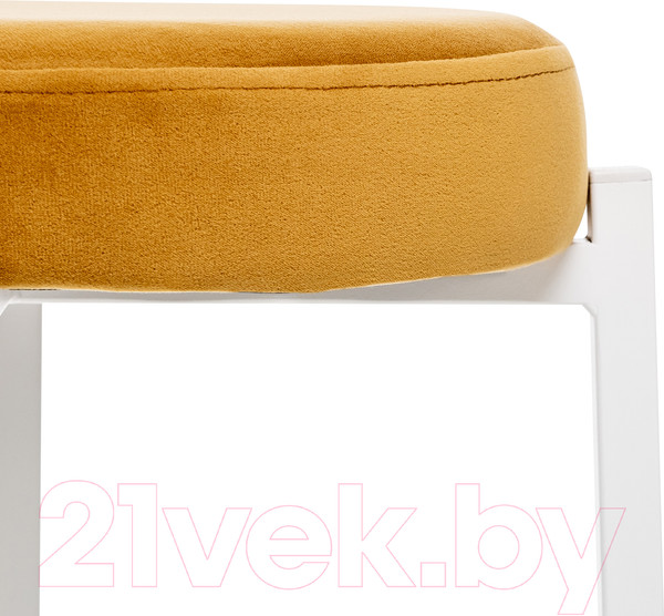 Изображение товара Табурет Импэкс Leset Авис (белый/Ultra Mustard горчичный)