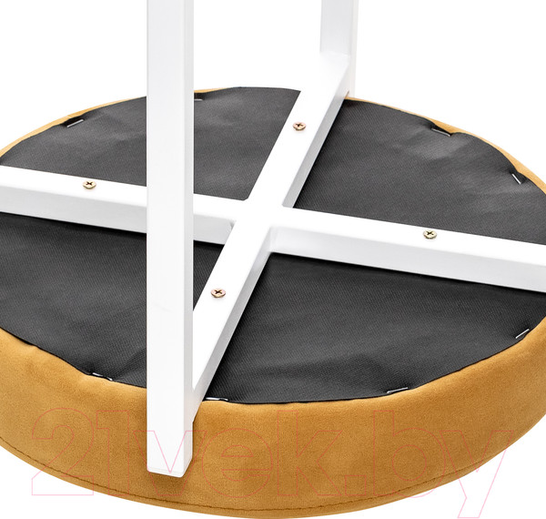 Изображение товара Табурет Импэкс Leset Авис (белый/Ultra Mustard горчичный)