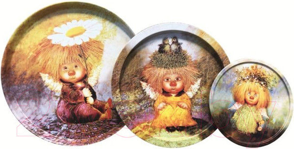 Изображение товара Набор подносов GALA Ангел семейного счастья / TS006