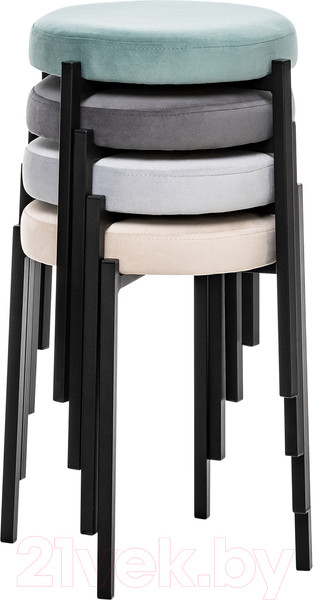 Изображение товара Табурет Импэкс Leset Авис (черный/Ultra Chocolate шоколад)