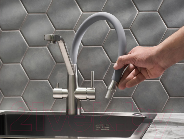 Изображение товара Смеситель РМС SUS127GY-016F-015