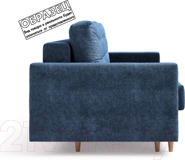 Изображение товара Диван Сонум Sсandy 110x235 (микровелюр белый/бук)