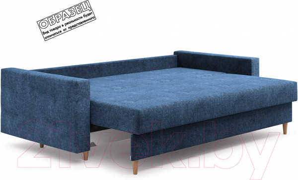 Изображение товара Диван Сонум Sсandy 110x235 (микровелюр белый/бук)