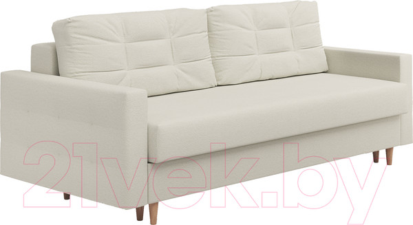 Изображение товара Диван Сонум Sсandy 110x235 (тедди кремовый/бук)