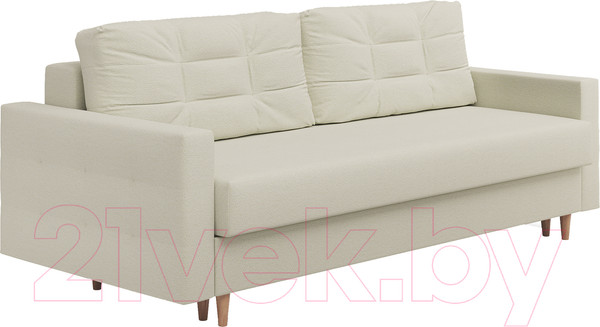 Изображение товара Диван Сонум Sсandy 110x235 (тедди песочный/бук)