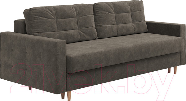 Изображение товара Диван Сонум Sсandy 110x235 (фултон кофе/бук)