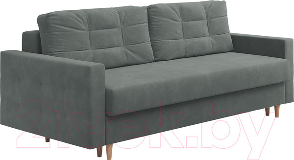 Изображение товара Диван Сонум Sсandy 110x235 (эвита серый/бук)