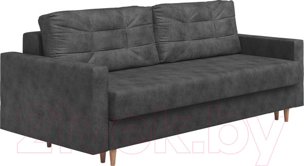 Изображение товара Диван Сонум Sсandy 110x235 (энигма графит/бук)