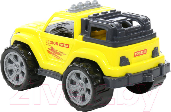 Изображение товара Автомобиль игрушечный Полесье Легион №3 / 76038 (желтый)