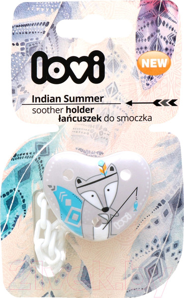 Изображение товара Держатель для пустышки Lovi Indian Summer Boy / 10/886