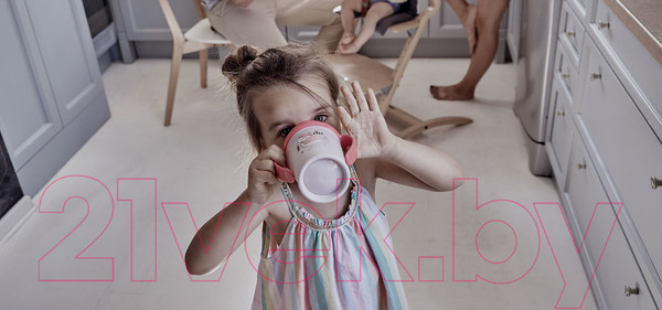 Изображение товара Поильник Lovi 360° Indian Summer / 1/591new (250 мл, красные ручки)