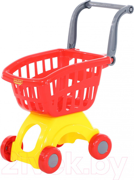Изображение товара Тележка игрушечная Полесье Мини для маркета / 71279