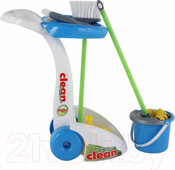 Изображение товара Набор хозяйственный игрушечный Полесье Чистюля / 68637