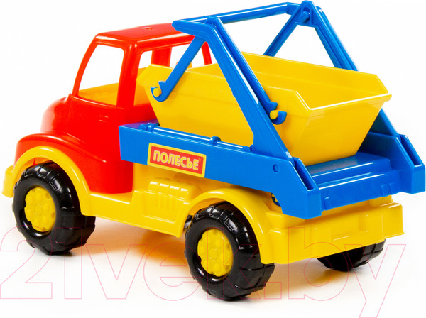 Изображение товара Автомобиль игрушечный Полесье Леон. Коммунальная спецмашина / 68231