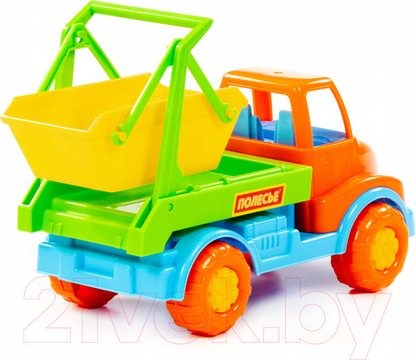 Изображение товара Автомобиль игрушечный Полесье Леон. Коммунальная спецмашина / 68231