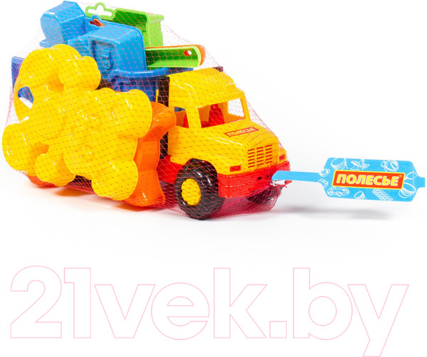 Изображение товара Набор игрушек для песочницы Полесье Фаворит №105 / 7568