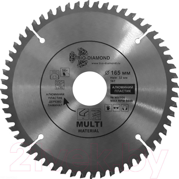 Изображение товара Пильный диск Trio Diamond MM906