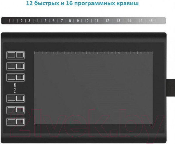 Изображение товара Графический планшет Huion H1060P