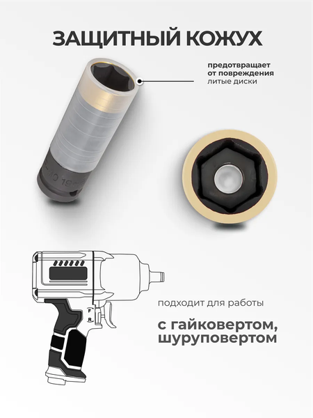 Изображение товара Головка слесарная Forsage F-44519T