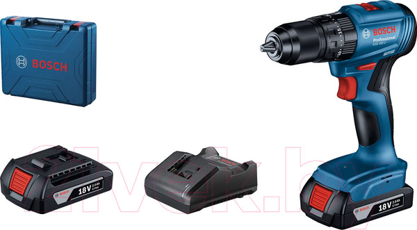 Изображение товара Профессиональная дрель-шуруповерт Bosch GSB 185-LI (0.601.9K3.100)