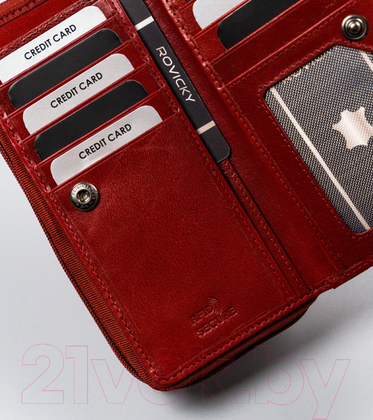 Изображение товара Портмоне Cedar Rovicky CPR-8931-BAR (красный)