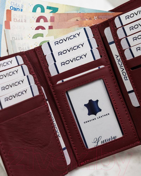 Изображение товара Портмоне Cedar 4U Cavaldi / H23-1-SH9 (красный)