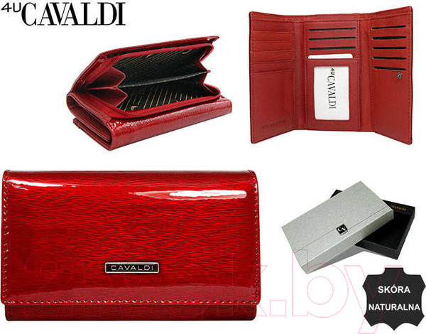 Изображение товара Портмоне Cedar 4U Cavaldi / H29-1-SH9 (красный)